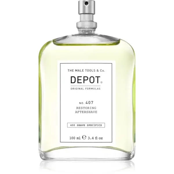 DEPOT 400 SHAVE SPECIFICS NO. 407 RESTORING AFTERSHAVE aftershave racoritor 100 ml