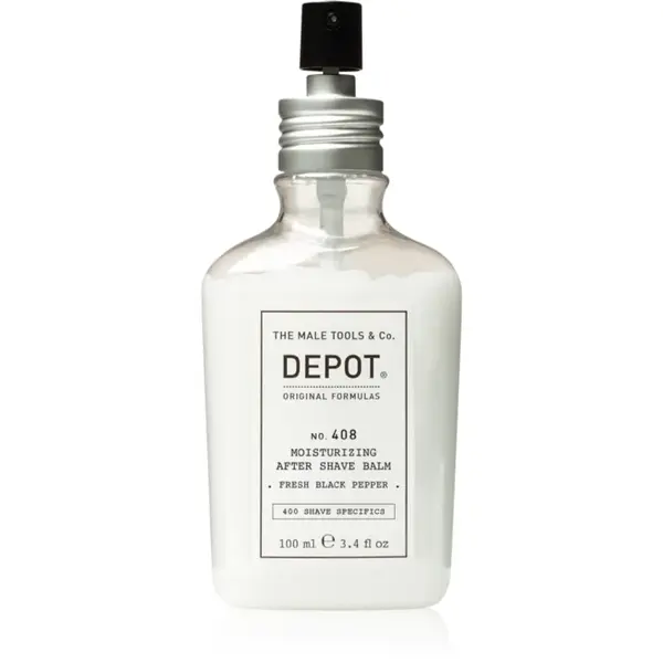DEPOT 400 SHAVE SPECIFICS NO. 408 MOISTURIZING AFTER SHAVE BALM ro balsam hidratant after shave Fresh Black Pepper 100 ml