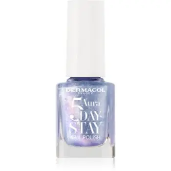 Dermacol 5 Day Stay Aura lac de unghii cu rezistenta indelungata stralucire de perla