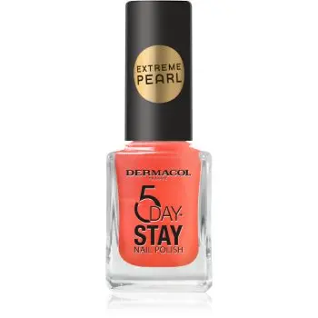 Dermacol 5 Day Stay Extreme Pearl lac de unghii stralucire de perla