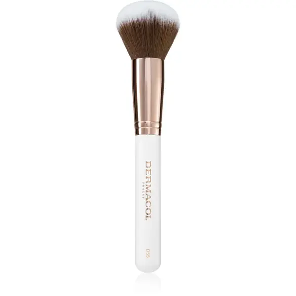 Dermacol Accessories Master Brush by PetraLovelyHair pensula pentru aplicarea pudrei D55 Rose Gold 1 buc