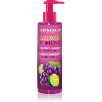 Dermacol Aroma Moment Grape & Lime săpun lichid anti-stres