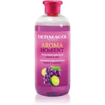 Dermacol Aroma Moment Grape & Lime spumă de baie anti-stres