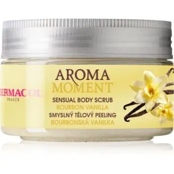 Dermacol Aroma Moment Vanilla Bourbon exfoliant de corp cu zahăr
