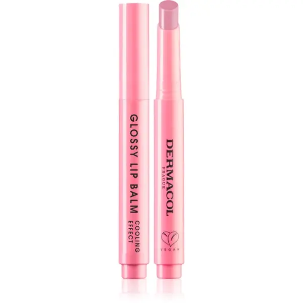 Dermacol Beauty Stick Glossy Lip Balm luciu de buze de ingrijire cu efect racoritor parfum 02 Tutti Frutti 2.2 g