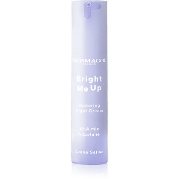 Dermacol Bright Me Up Restoring Night Cream cremă de noapte anti-îmbătrânire 50 ml