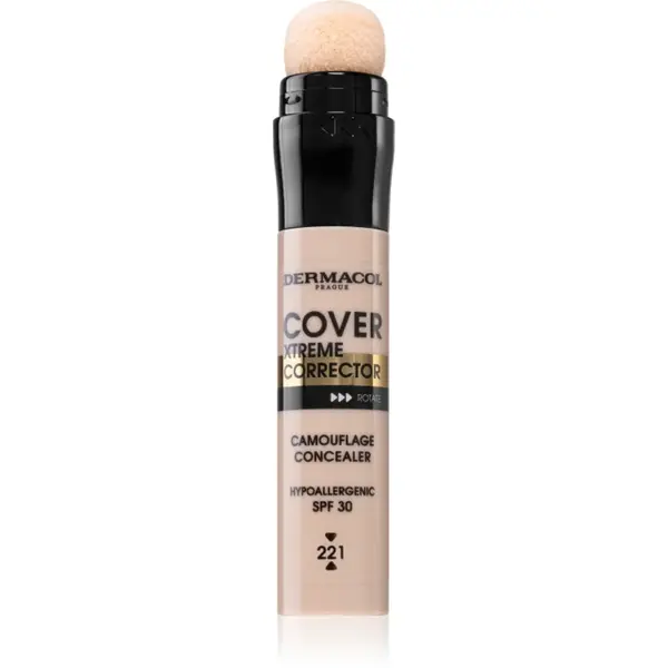Dermacol Cover Xtreme corector cu acoperire mare SPF 30 culoare No. 4 (221) 8 g