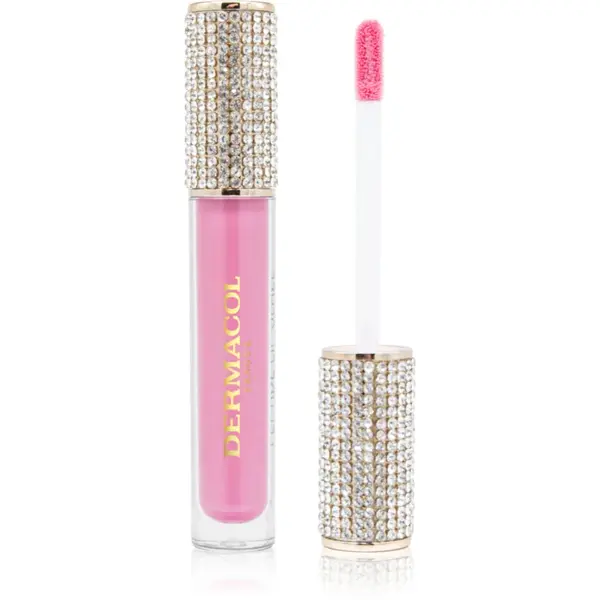 Dermacol Diamond Edition Peptide Lip Glaze luciu de buze de ingrijire cu peptide culoare 02 Very Vera 2.5 ml