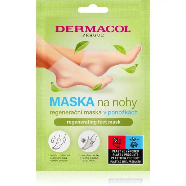 Dermacol Foot Mask Sosete cu efect de hidratare efect regenerator 1 pereche