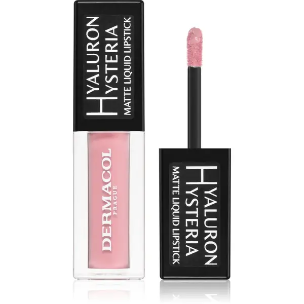 Dermacol Hyaluron Hysteria ruj lichid mat culoare 01 4.5 ml