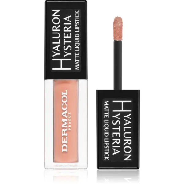 Dermacol Hyaluron Hysteria ruj lichid mat culoare 02 4.5 ml