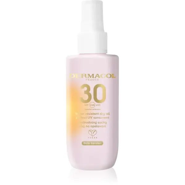 Dermacol Sun ulei uscat cu protecție solară rezistent la apa SPF 30 150 ml
