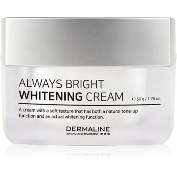 Dermaline Always Bright Whitening Cream cremă de față iluminatoare 50 g