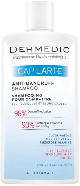 Dermedic Capilarte Șampon care combate cauza mătreții, 300 ml