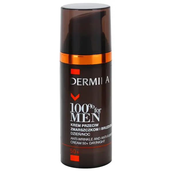 Dermika 100% for Men Crema impotriva ridurilor profunde. 50+ 50 ml