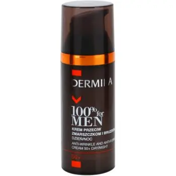 Dermika 100% for Men Crema impotriva ridurilor profunde. 50+
