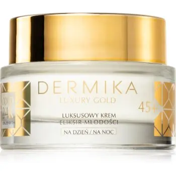 Dermika Luxury Gold crema pentru reintinerire 45+