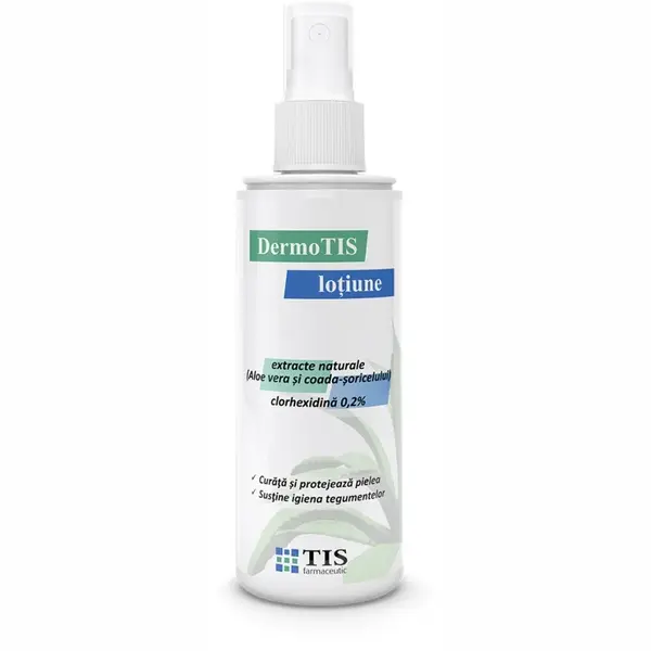 DermoTIS Lotiune cu clorhexidina 0.2% si extracte naturale x 110 ml