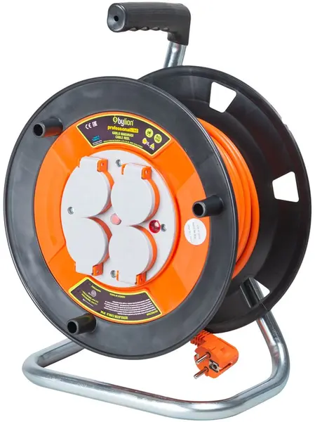 Derulator 4 prize 35m 3X1.5 IP44, Emfanorm
