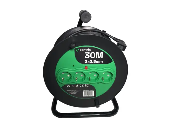 Derulator Electric Plastic 3 x 2.5 50M