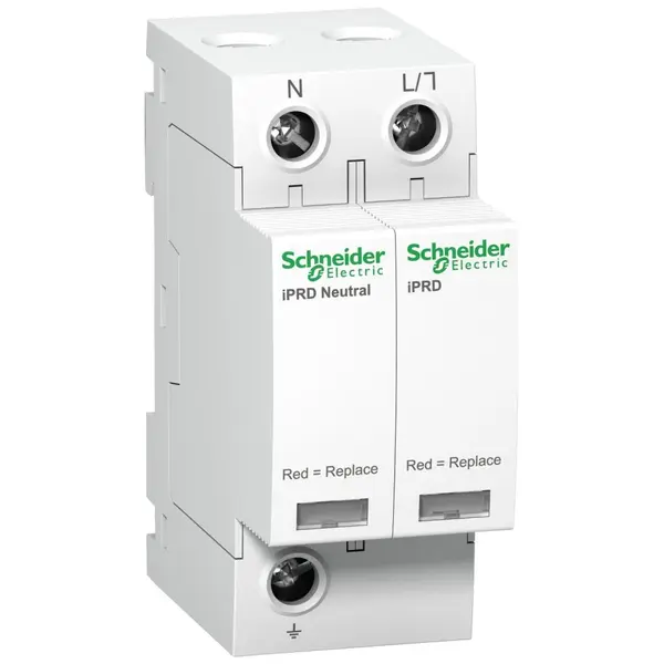 Descarcator modular Iprd20R, 1P + N, 350V, 20 kA cu transfer de la distanta Schneider A9L20501
