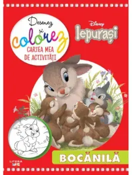 Desenez si colorez. Cartea mea de activitati. Iepurasi/***