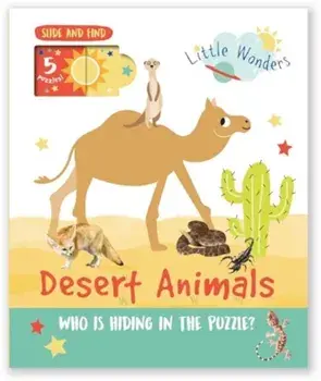 Desert Animals. Who is Hiding in the Puzzle?, Board book/***