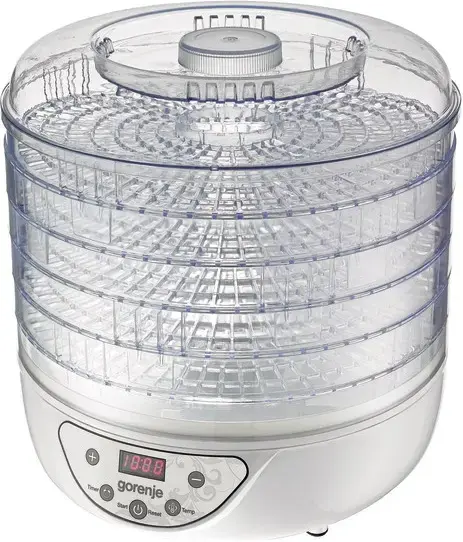 Deshidrator de alimente Gorenje FDK 24 DW, 240 W, 5 tavite (Alb)
