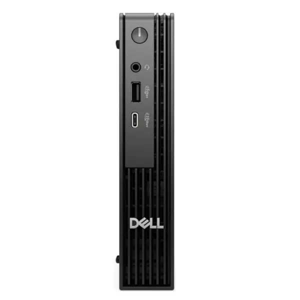 Desktop PC Dell Pro Micro QCM1250, Intel Core Ultra 7 265T, 16 GB DDR5, 512GB SSD, No Optical Drive, Negru