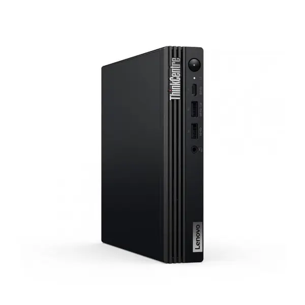 Desktop PC Lenovo ThinkCentre M70q Gen 5 12TD002XRI, Intel Core i7-14700T, 16 GB RAM DDR5, 512 GB SSD, Intel UHD Graphics, Fara Sistem de operare, Black