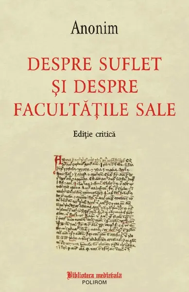 Despre suflet si despre facultatile sale