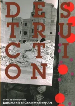 Destruction, Paperback/Sven Spieker