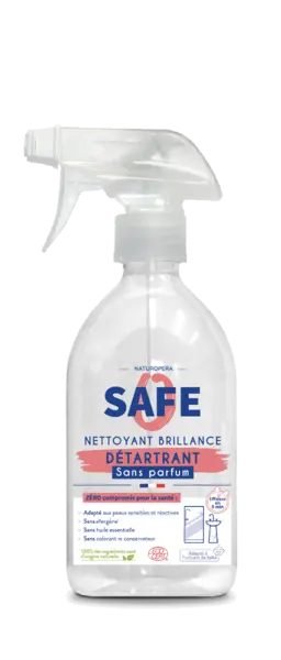 Detartrant bio cu pulverizator fara parfum si fara alergeni, 500ml, Safe