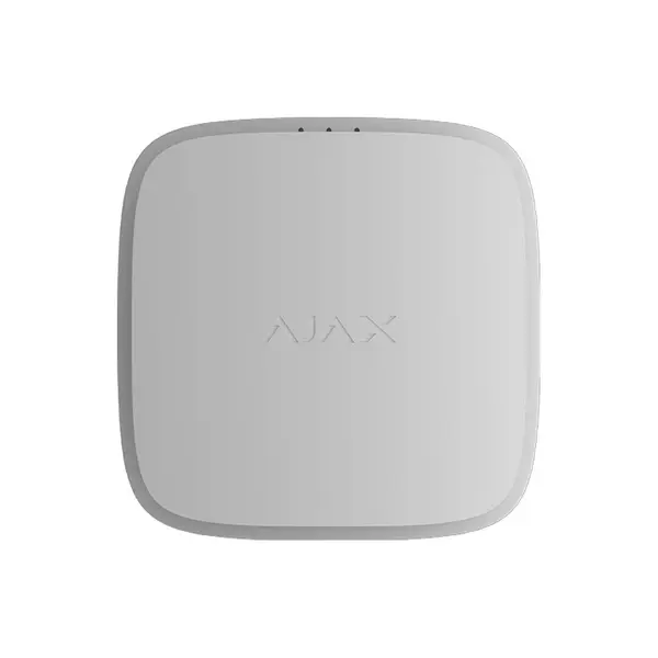 Detector de fum wireless adresabil Ajax FireProtect, EN54, 868.0 - 922.0 MHz, tamper, alb
