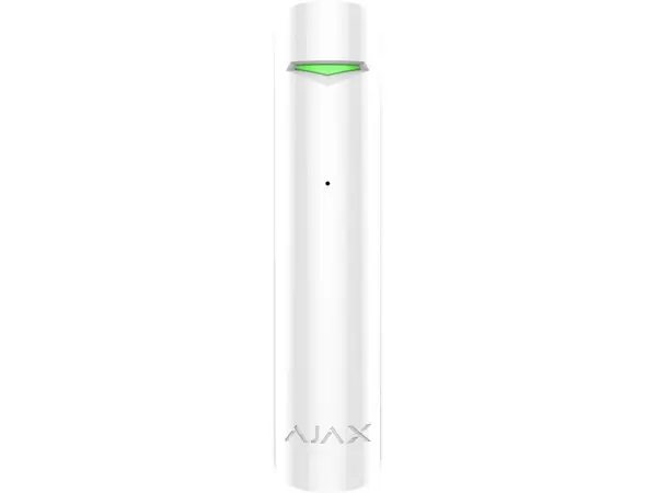 Detector de geam spart wireless pentru sistem de alarma AJAX GLASSPROTECT WH