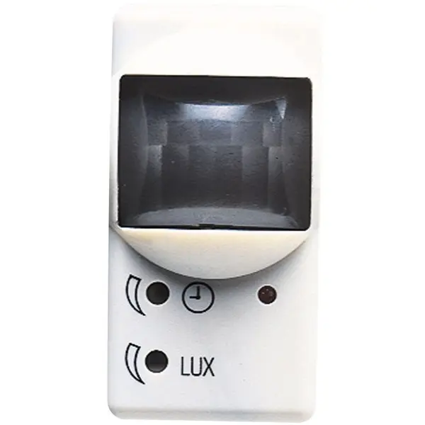 Detector de miscare cu infrarosu 1 modul Gewiss System GW20821, alb