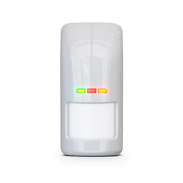 Detector de miscare exterior digital dual PIR si MW Satel OPAL PRO GY, 15 m, 100 grade, senzor crepuscular, antimasking, creep zone, pet immunity 20 kg, gri