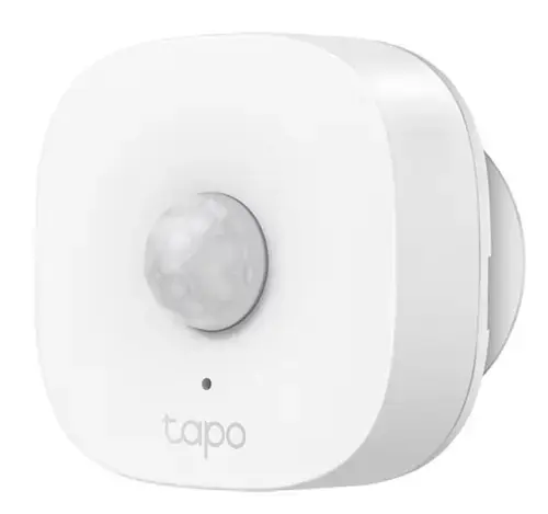 Detector de miscare inteligent TP-LINK Tapo T100, pana la 7 m, 868 MHz (Alb)