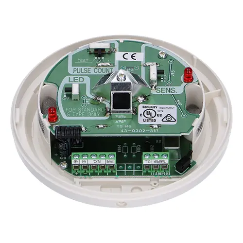 Detector de mișcare PIR interior Quad 360° pentru tavan, 18m diametru, 276 zone, OPTEX SX-360Z