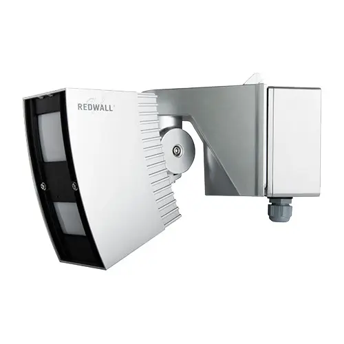 Detector de miscare PIR Optex SIP-4010-IP-BOX, pentru exterior, 2 zone, IP-PoE, acoperire 40x10m, anti-masking