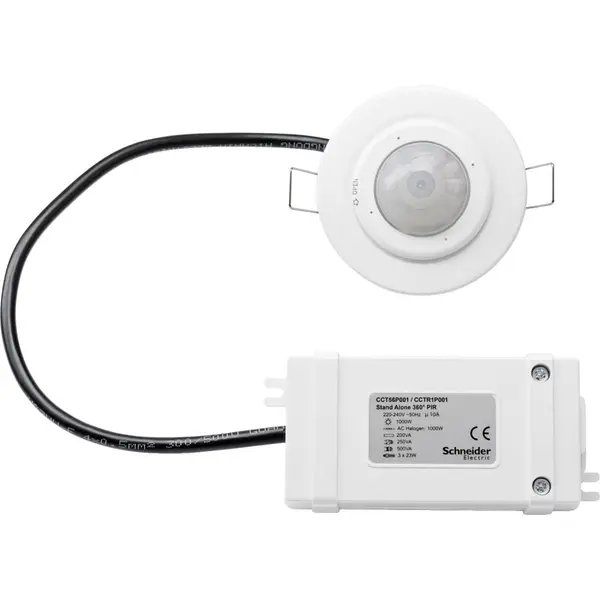 Detector de miscare tavan fals 360 grade Schneider CCT56P001