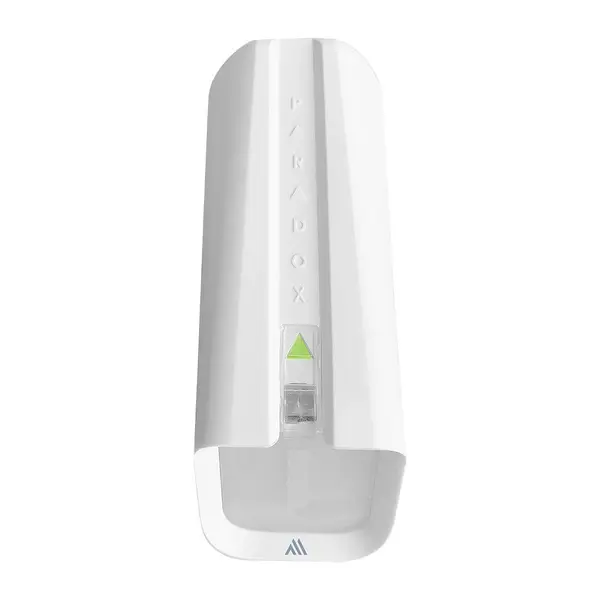 Detector de miscare wireless exterior tip perdea PIR Paradox PMD37M, 11 m, anti-masking, pet immunity, senzor de temperatura, 868 MHz
