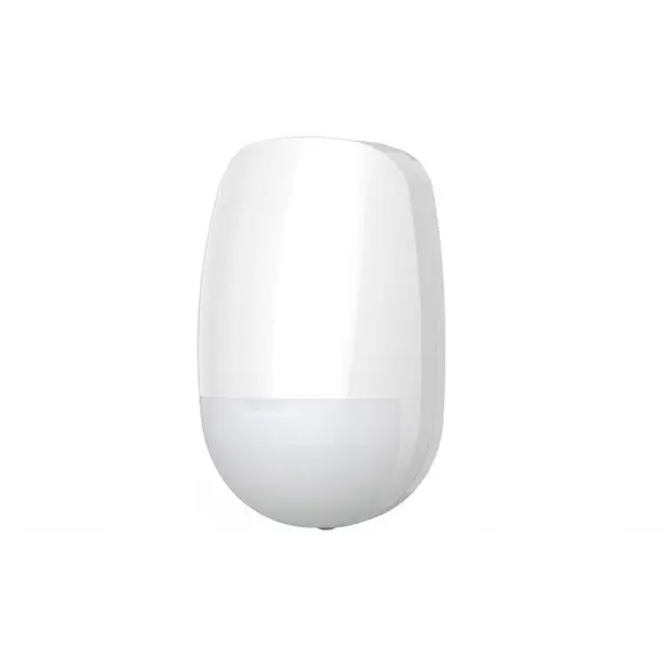 Detector de miscare wireless PIR Hikvision AX PRO DS-PDP15P-EG2-WE(B), 15 m, 90 grade, pet immunity, creep zone, 868 MHz, RF 1600 m