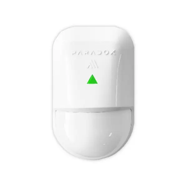 Detector de miscare wireless PIR Paradox PMD5M, 12 m, 110 grade, creep zone, senzor de temperatura, 868 MHz