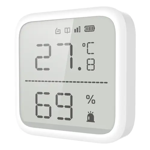 Detector de temperatura si umiditate wireless pentru AX PRO - HIKVISION DS-PDTPH-E-WE