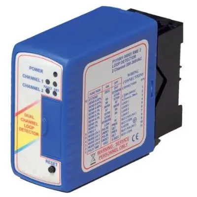 Detector inductiv de bucla pentru barierele auto stradale BFT, 2 canale, RME2 BT