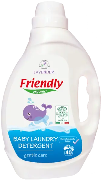 Detergent de rufe cu lavanda, 2000ml, Friendly Organic