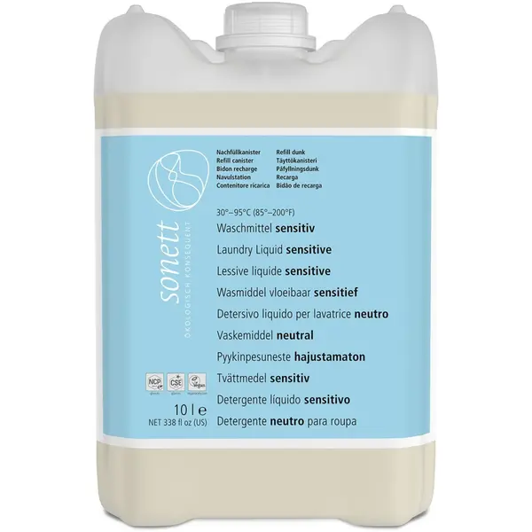 Detergent de rufe sensitiv pentru alergici - 10 L