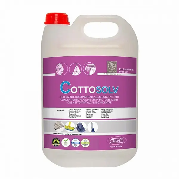 Detergent degresant concentrat alcalin pentru piatra naturala si ceramica - Faber Cottosolv 1L