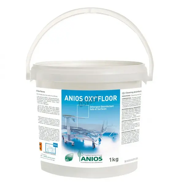 Detergent dezinfectant pentru suprafete Anios Oxy Floor 1 kg Detergent dezinfectant pentru suprafete Anios Oxy Floor 1 kg
